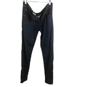 Hudson Women Sz 32 Straight Leg Jeans Blue Denim Mid-Rise Dark Wash Lightweight